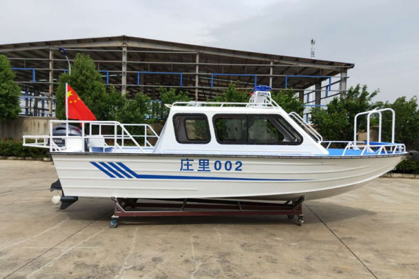 650全棚铝合金公务艇