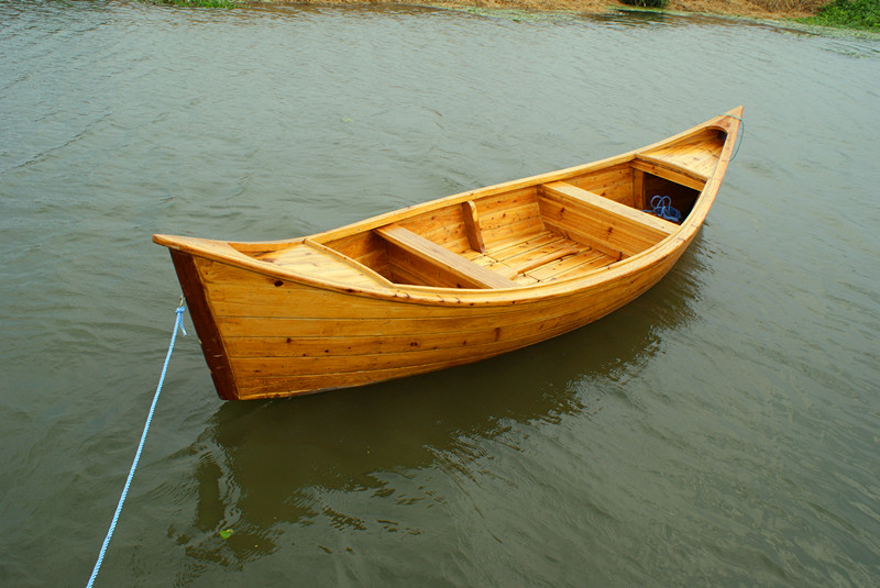楚韵木船 刚朵拉 两头尖木船